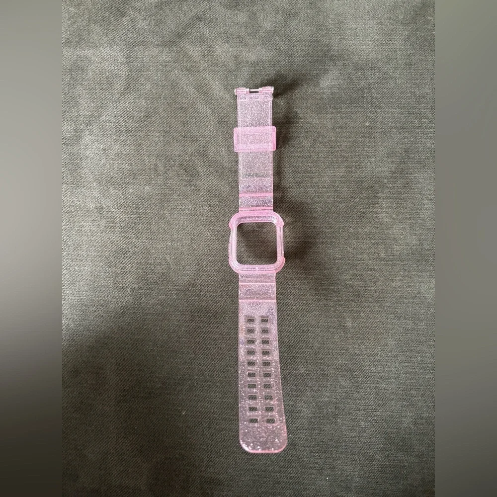 Pink Glitter Apple Watch Case